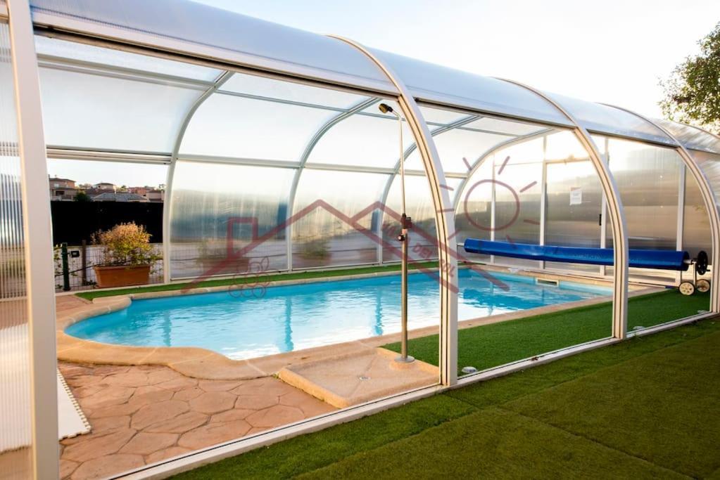 Villa Del Sol - Piscina Climatizada Mentrida Kültér fotó